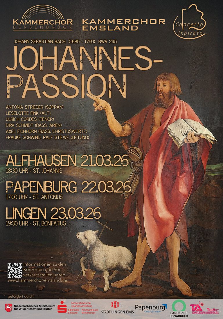 Plakat Johannes-Passion